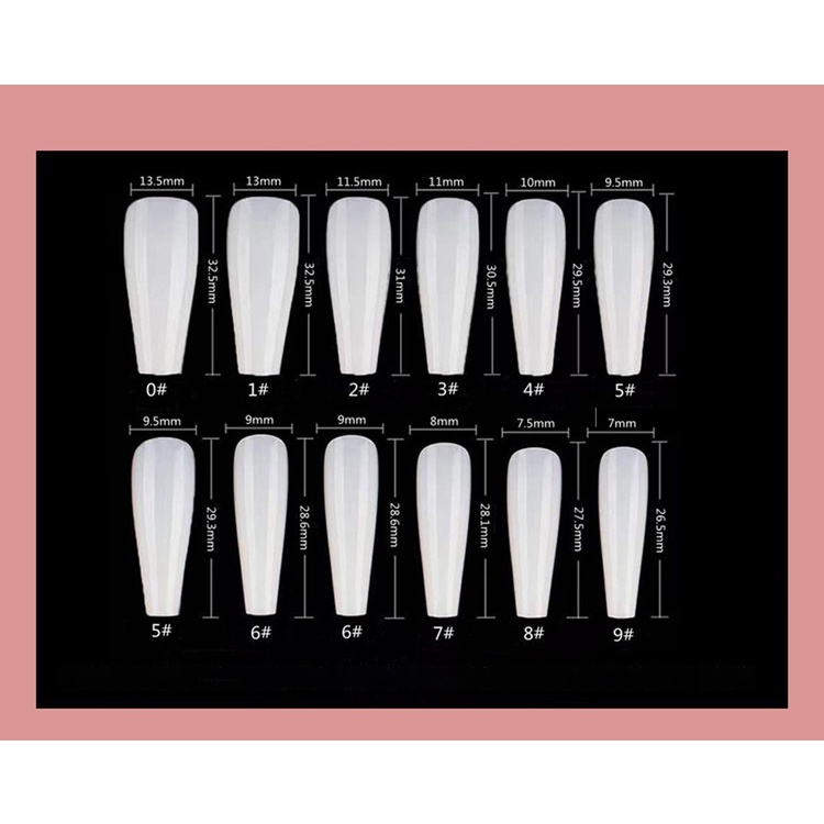 Set 24 Móng Tay Giả Trang Trí Nghệ Thuật