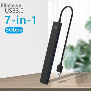 Bộ chia 7 cổng USB 2.0/3.0 5Gbps