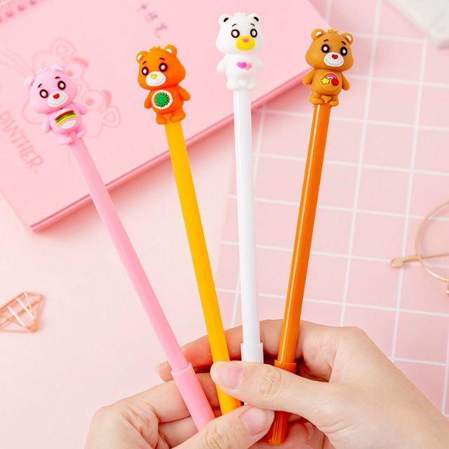 Bút bi nước gấu cute nhiều màu