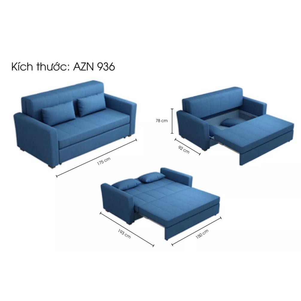 [BÁN CHẠY] Sofa Giường Thông Minh Nhập Khẩu Nguyên Bộ 3 In 1 SF36