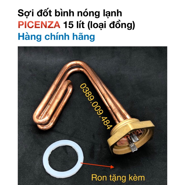 Sợi đốt bình nóng lạnh PICENZA 15 lít chính hãng