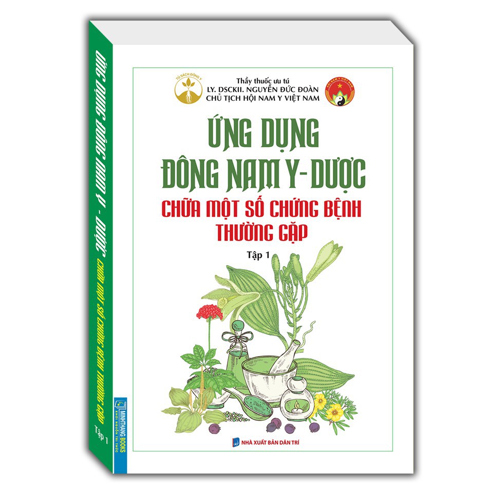 Sách - Ứng dụng đông nam y - dược chữa một số chứng bệnh thường gặp tập 1 + Tặng bút