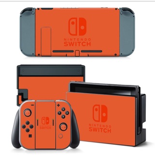 dán skin lụa nintendo switch mầu cam lụa
