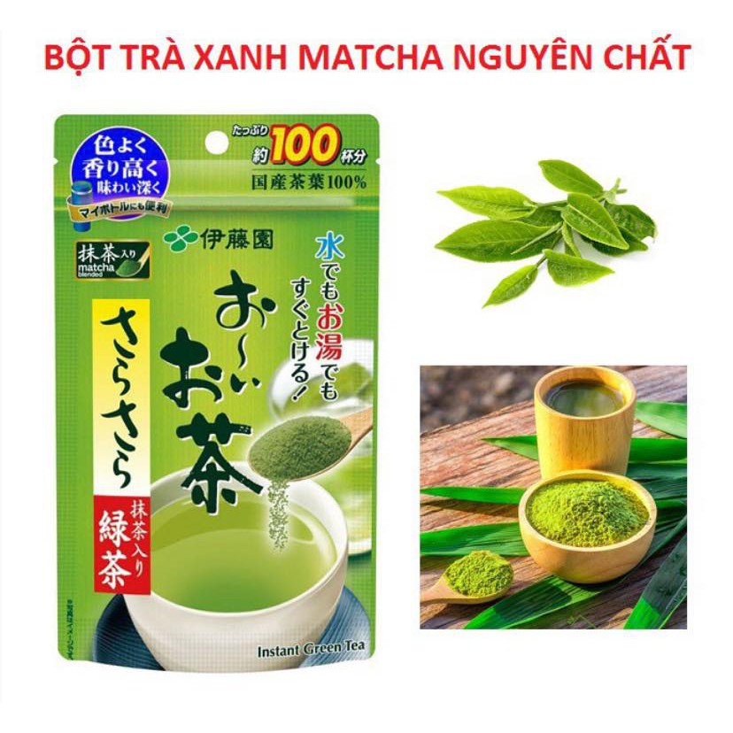 Bột trà xanh matcha nguyên chất 100% ITOEN