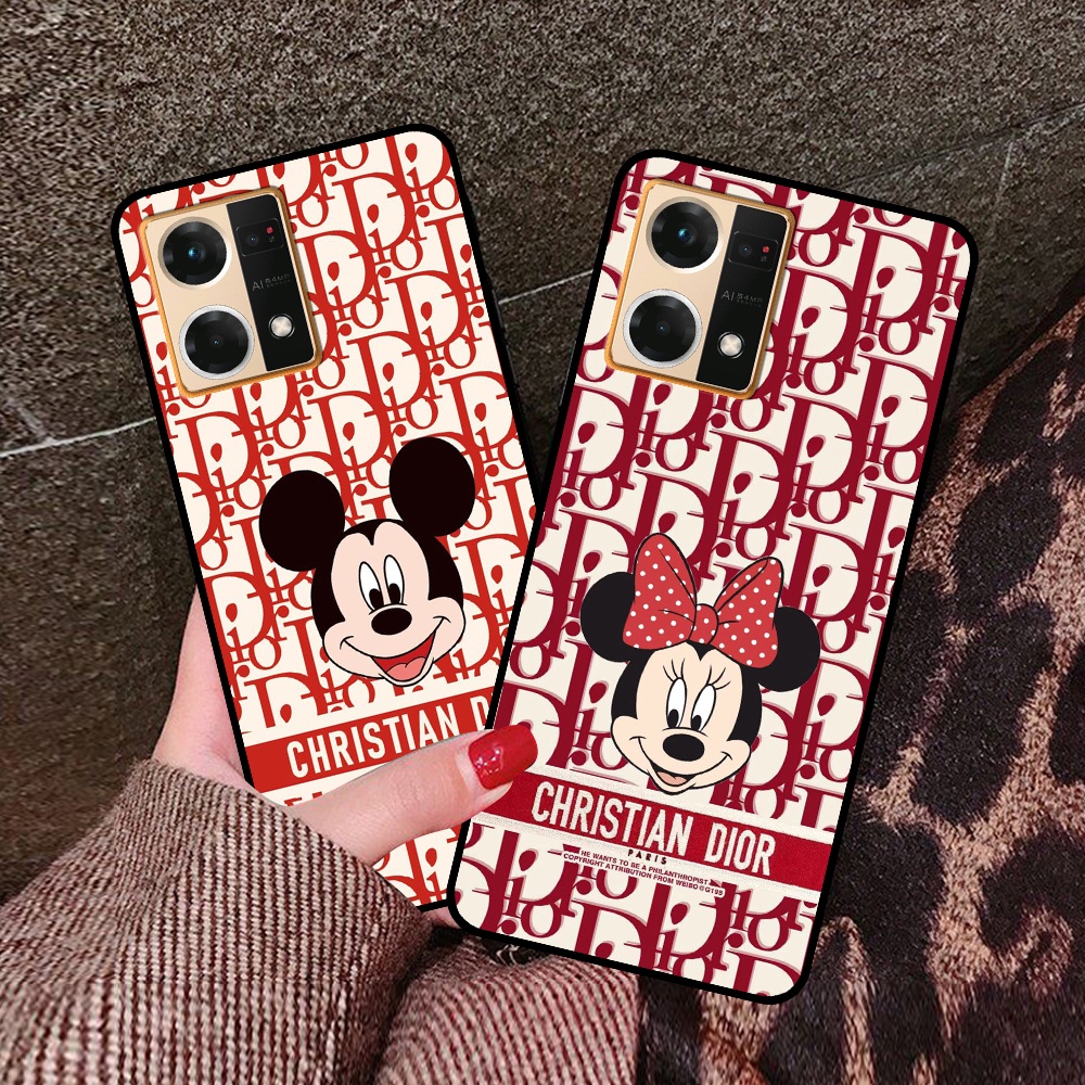 Ốp Oppo Reno 7 4G / Reno 7 5G (Reno7 5G) / Reno 7Z 5G (Reno7 Z 5G)  in hình mickey, hổ, kingtiger siêu rẻ T19 - T24