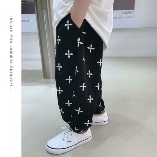 Quần Legging Chống Muỗi Dáng Rộng Thời Trang Mùa Hè Cho Bé Trai Và Gái