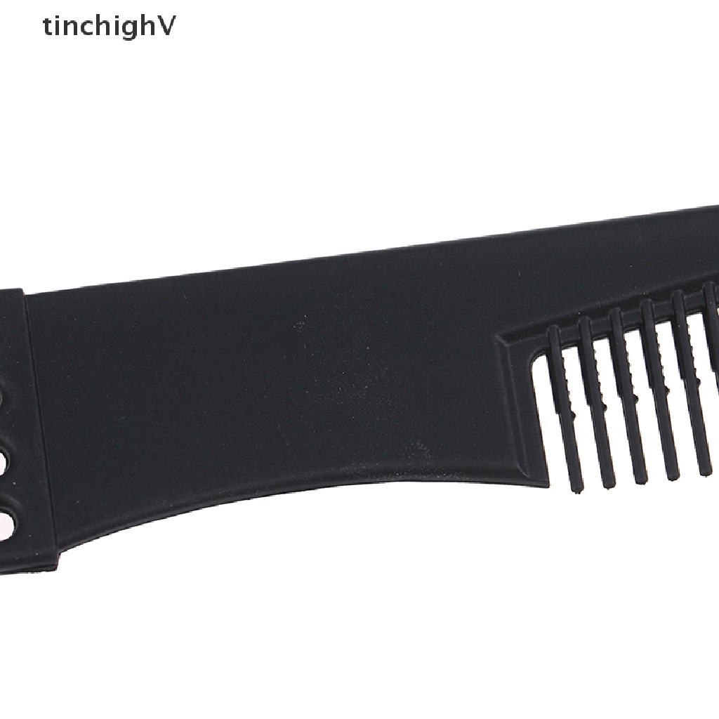 [Hàng mới về] Lược chải tóc hai mặt răng kim bằng thép cho salon