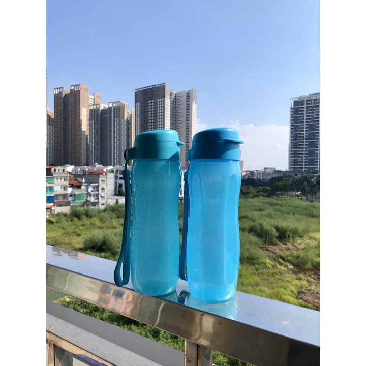 Bình Nước Eco Bottle Gen II 500ml Tupperware nhựa nguyên sinh an toàn 100% không ảnh hướng đến sức khỏe thương hiệu Mỹ