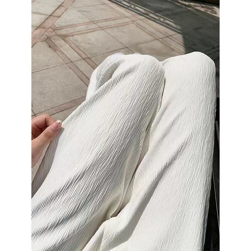 COZOK Quần Ống Rộng Lưng Cao Xếp Ly Thời Trang Dễ Phối Đồ