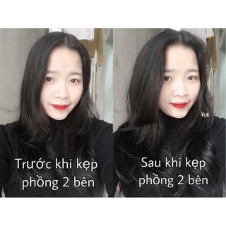 [giá 1 cặp] Tóc giả nữ kẹp phím phồng tóc 2 bên