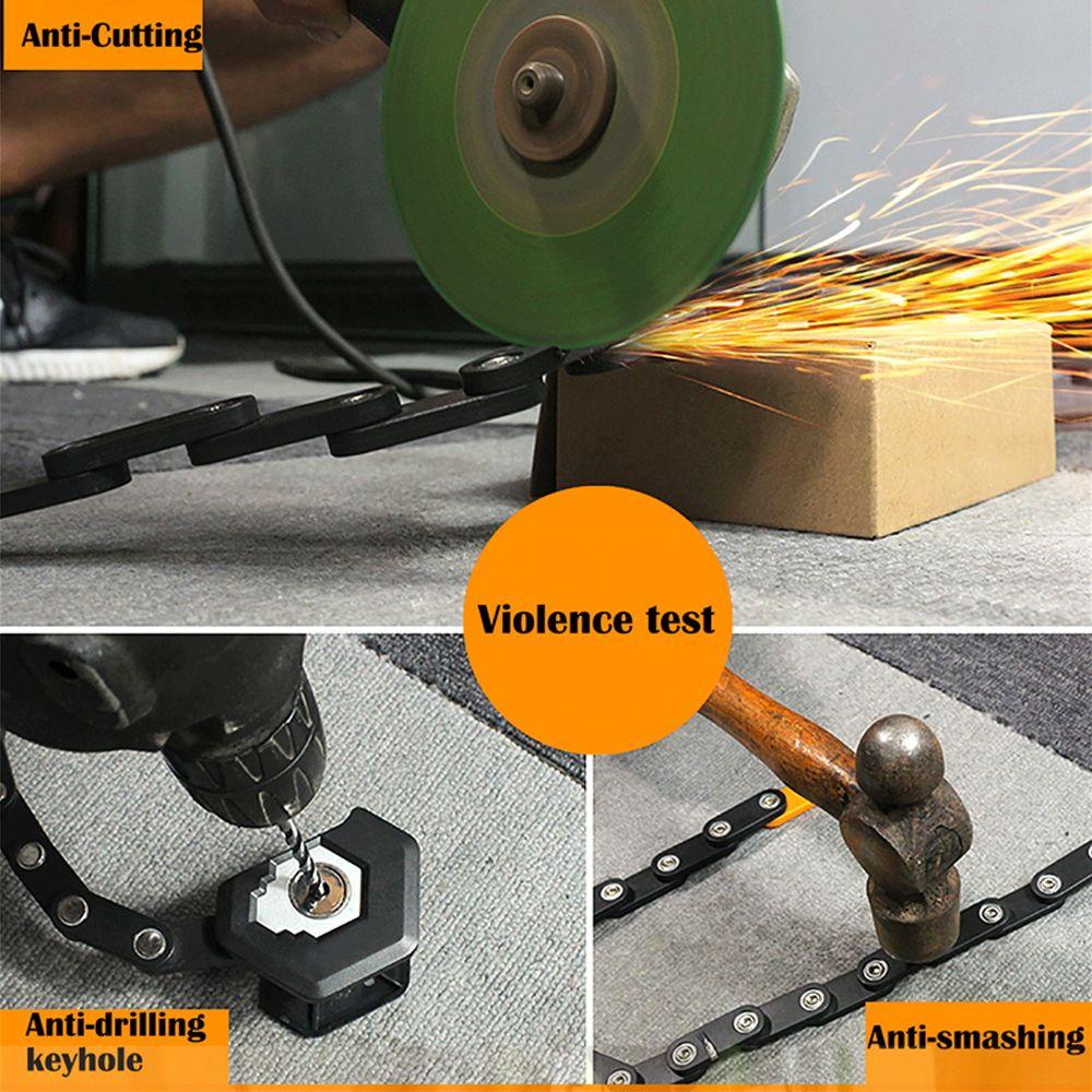 Khóa Xe Đạp Chống Trộm Chịu Được Sức Nặng Kèm 3 Chìa Khóa