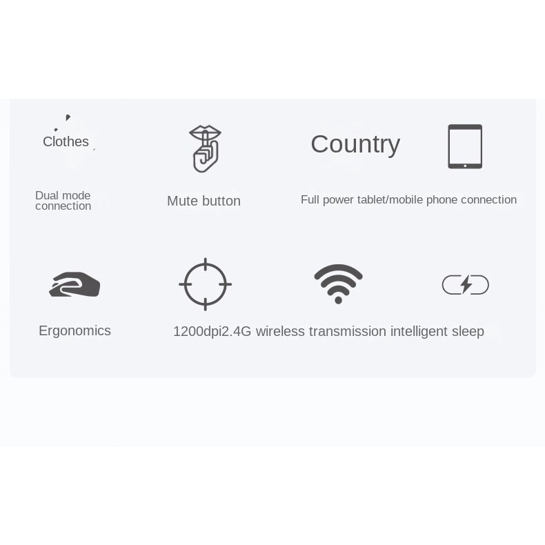 Chuột Không Dây Bluetooth 5.1 Tiger Cat M101 Dễ Thương Dành Cho Máy Tính Bảng