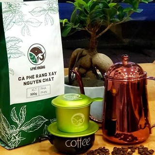 500gr cà phê nguyên chất rang mộc thơm ngon đậm đà
