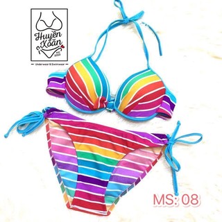 Bộ bơi bikini Thái Lan dáng basic có gọng
