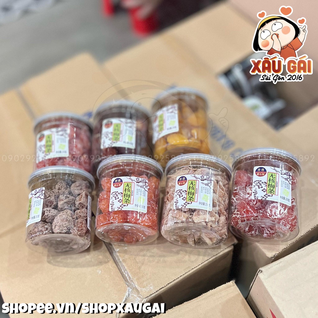Xí Muội Đài Loan Sweet House Đủ Vị hũ 250gr