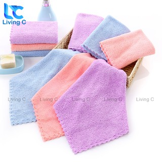 Khăn lau bếp siêu mềm Living C, khăn lau tay đa năng mềm mại siêu thấm nước