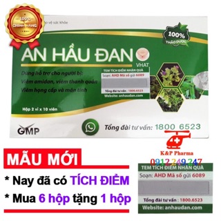 ❤ an hầu đan | giảm viêm họng, viêm amidan, viêm đường hô hấp