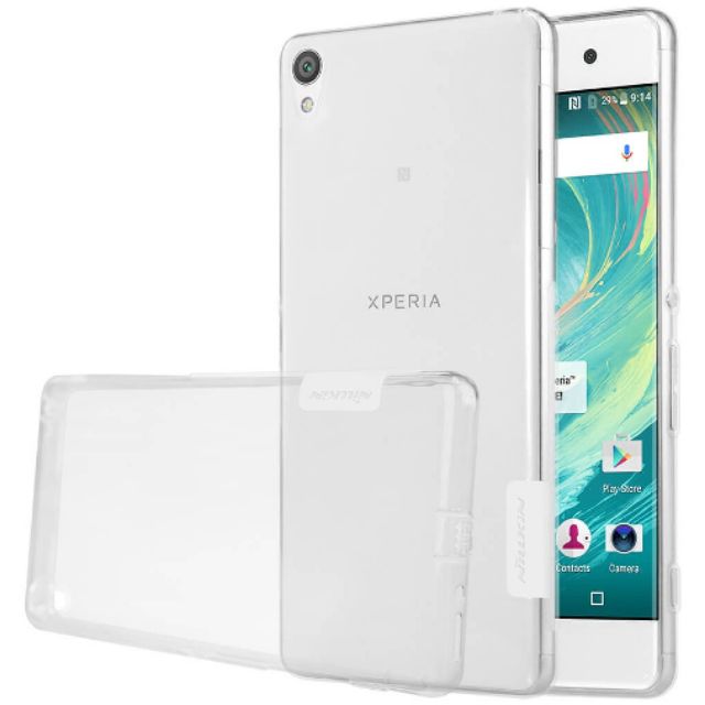 Ốp lưng dẻo trong suốt hiêu Nillkin cho Sony XA