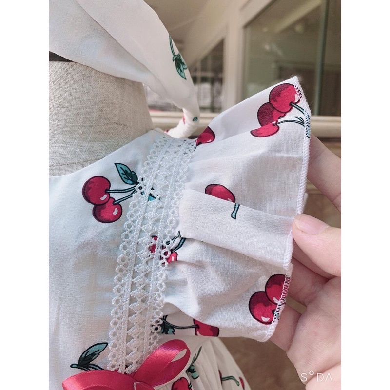 Đầm bé gái  💕𝑭𝑹𝑬𝑬𝑺𝑯𝑰𝑷 + TẶNG KÈM TURBAN💕LINA KIDS-váy trẻ em Thiết Kế Cao CấP- váy chery