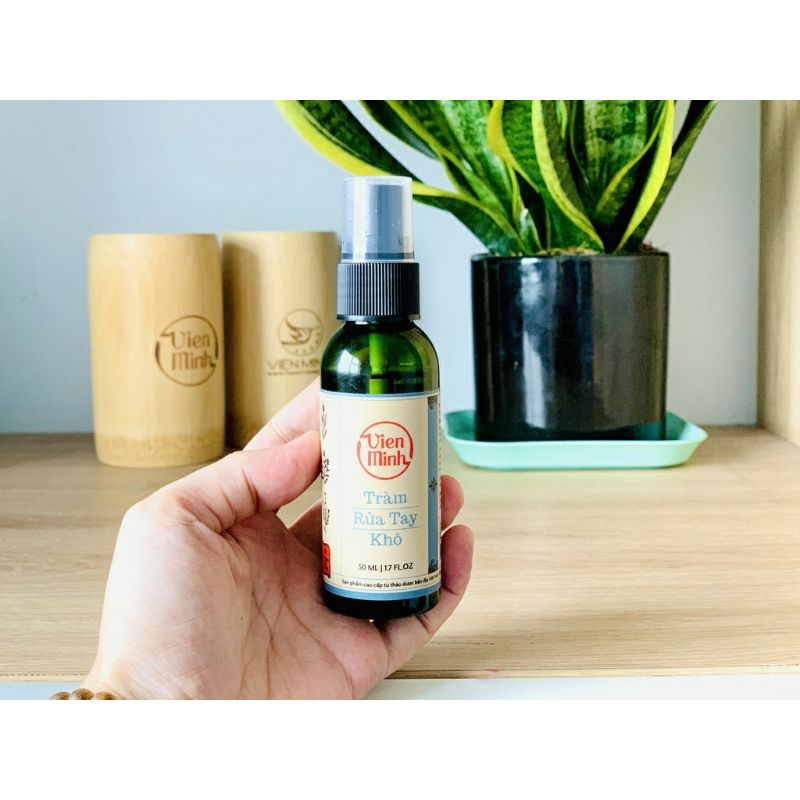 Xịt rửa tay khô viên minh ☘ sát khuẩn nhanh mùi thơm dễ chịu