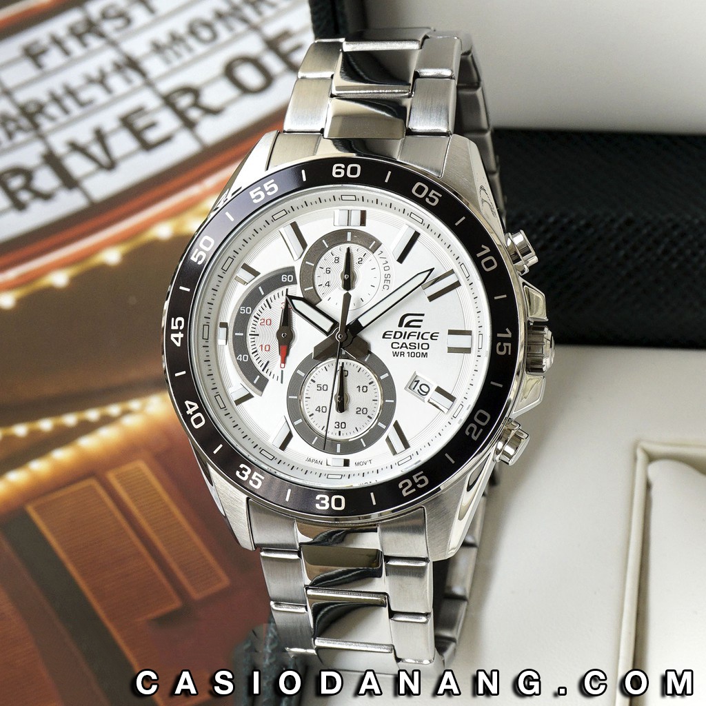Đồng hồ nam Casio Edifice chính hãng Anh Khuê EFV-550D-7AVUDF (47mm)