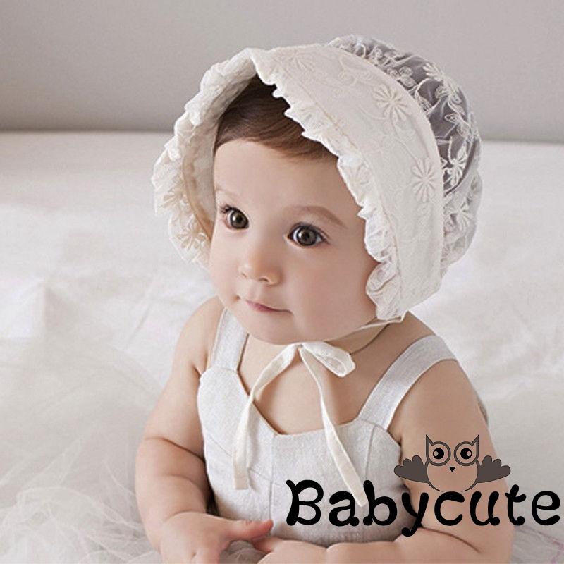 Mũ Công Chúa Ren Xinh Cho Bé Gái