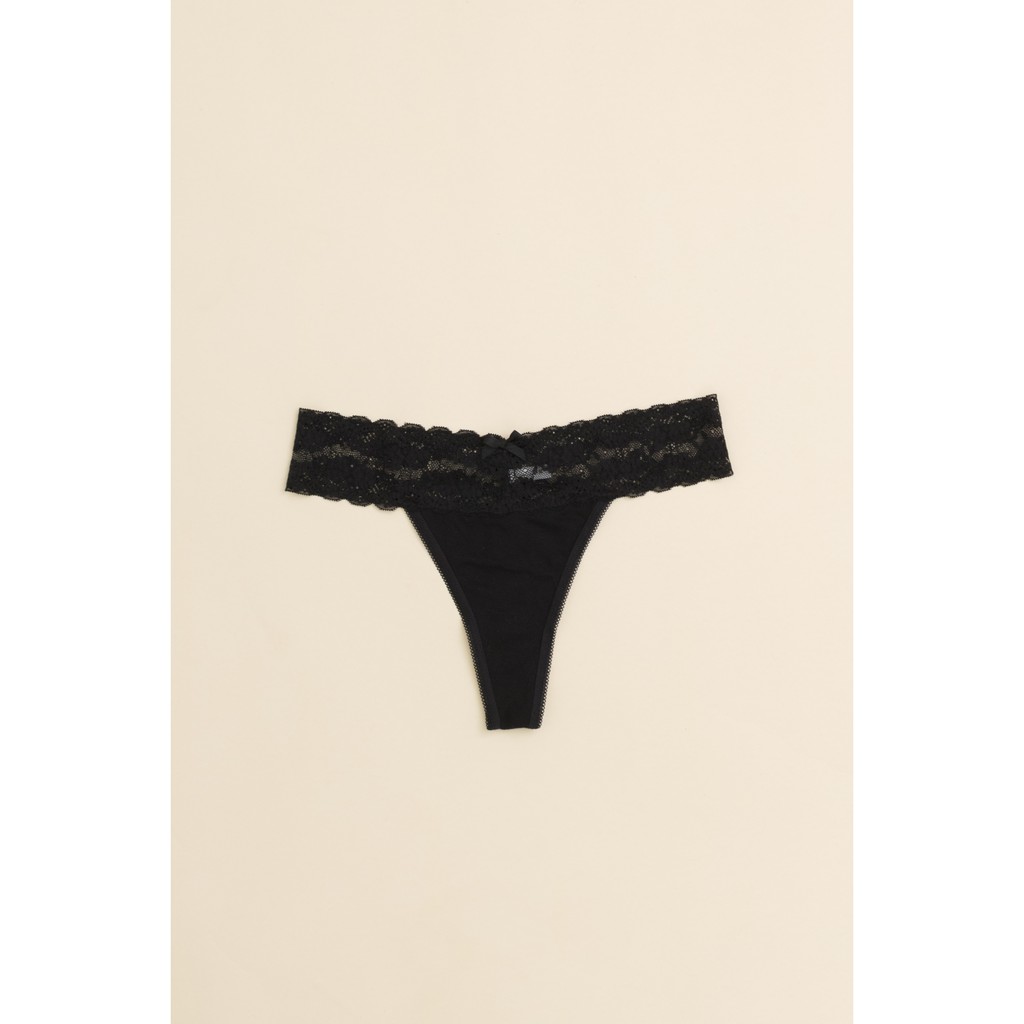 Quần lót lọt khe thun phối ren Lamluy | BigBuy360 - bigbuy360.vn