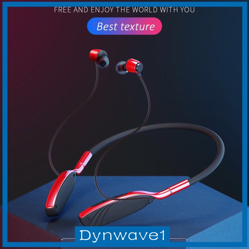 [DYNWAVE1] Bluetooth Headphones, V5.0 Wireless Neckband Headphones for Online Teaching, Headset Noise Cancelling with Mic