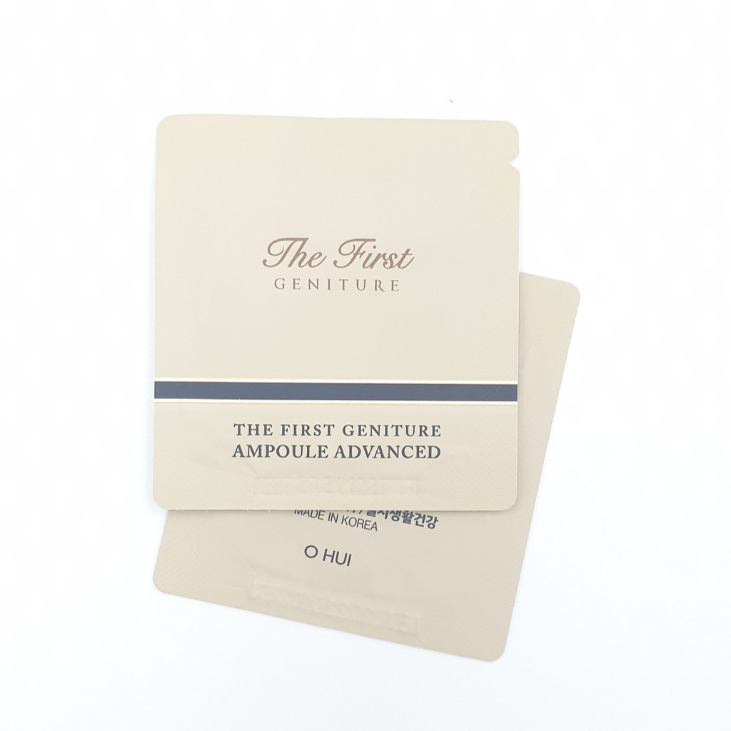 Gói Tinh chất vàng siêu hồi sinh da Ohui The First Ampoule 1ml