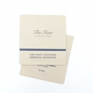 Gói Tinh chất vàng siêu hồi sinh da Ohui The First Ampoule 1ml