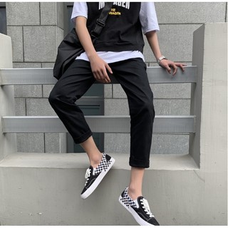 Quần baggy nam nữ màu ĐEN mẫu MỚI