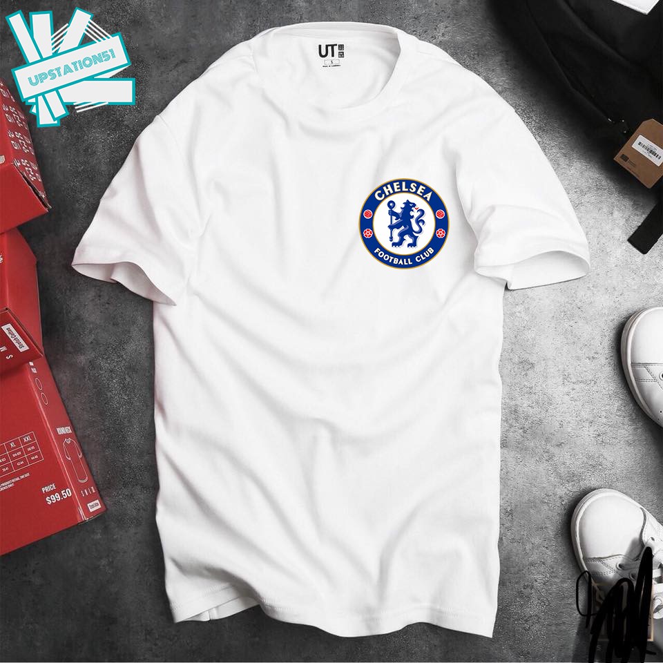 Áo thun Logo Chelsea FC Đội Bóng Ngoại Hạng Anh