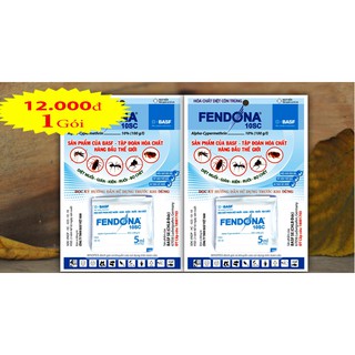 Thuốc Diệt - Muỗi, Gián, Kiến, Ruồi Giá Tốt.- Gói FENDONA 10SC 5ml