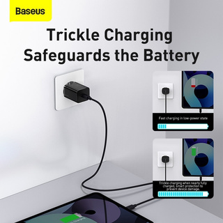 Củ sạc Baseus PD 30W USB Type-C QC3.0 dành cho iPhone 12 Pro Samsung Xiaomi