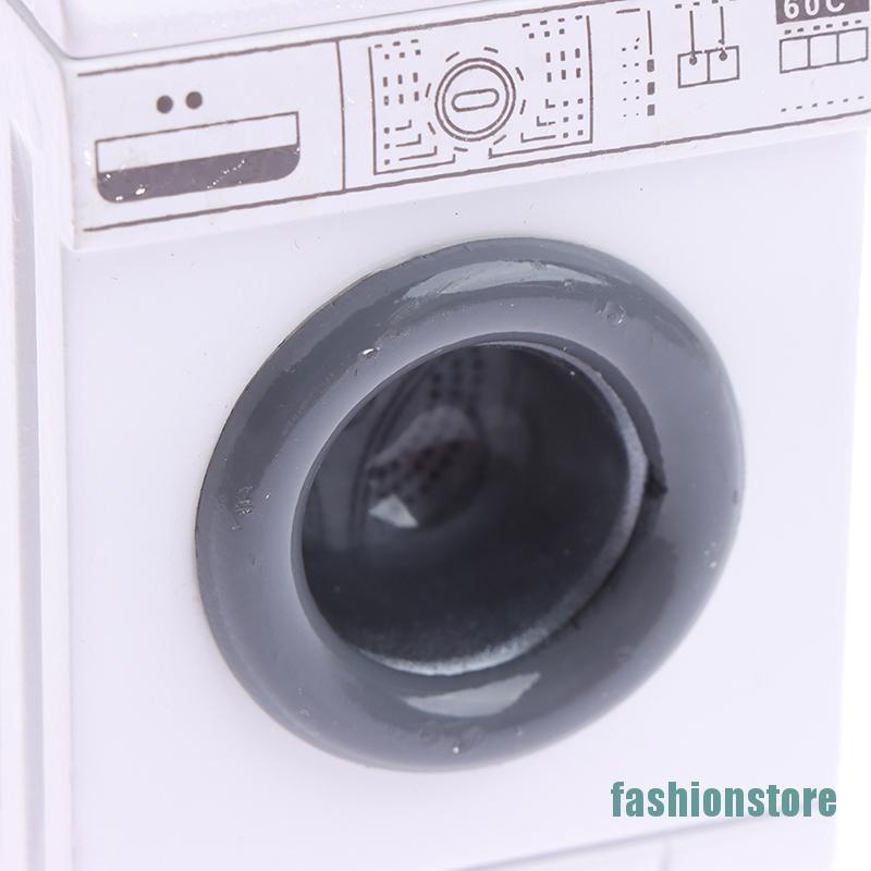 Mô Hình Máy Giặt Mini Tỉ Lệ 1 / 12 Trang Trí Nhà Búp Bê