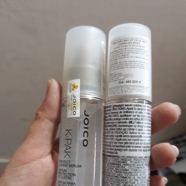 Tinh dầu dưỡng tóc chống nắng Joico K-Pak Protect Shine Serum 50ml