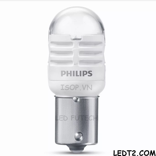 [Mã LIFEAU5SALE giảm 20k đơn 50k] [LEDT2 ISOP] Đèn phanh, stop, lùi LED Philips Ultinon S25 P21 PY21 [Bảo hành 5 năm]