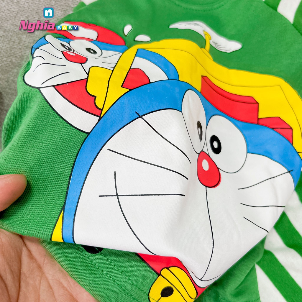 Bộ lửng đùi cotton borip NGHĨA BABY cho bé trai vải xuất xịn mịn mát phù hợp đi chơi, đi học, mặc nhà đẹp