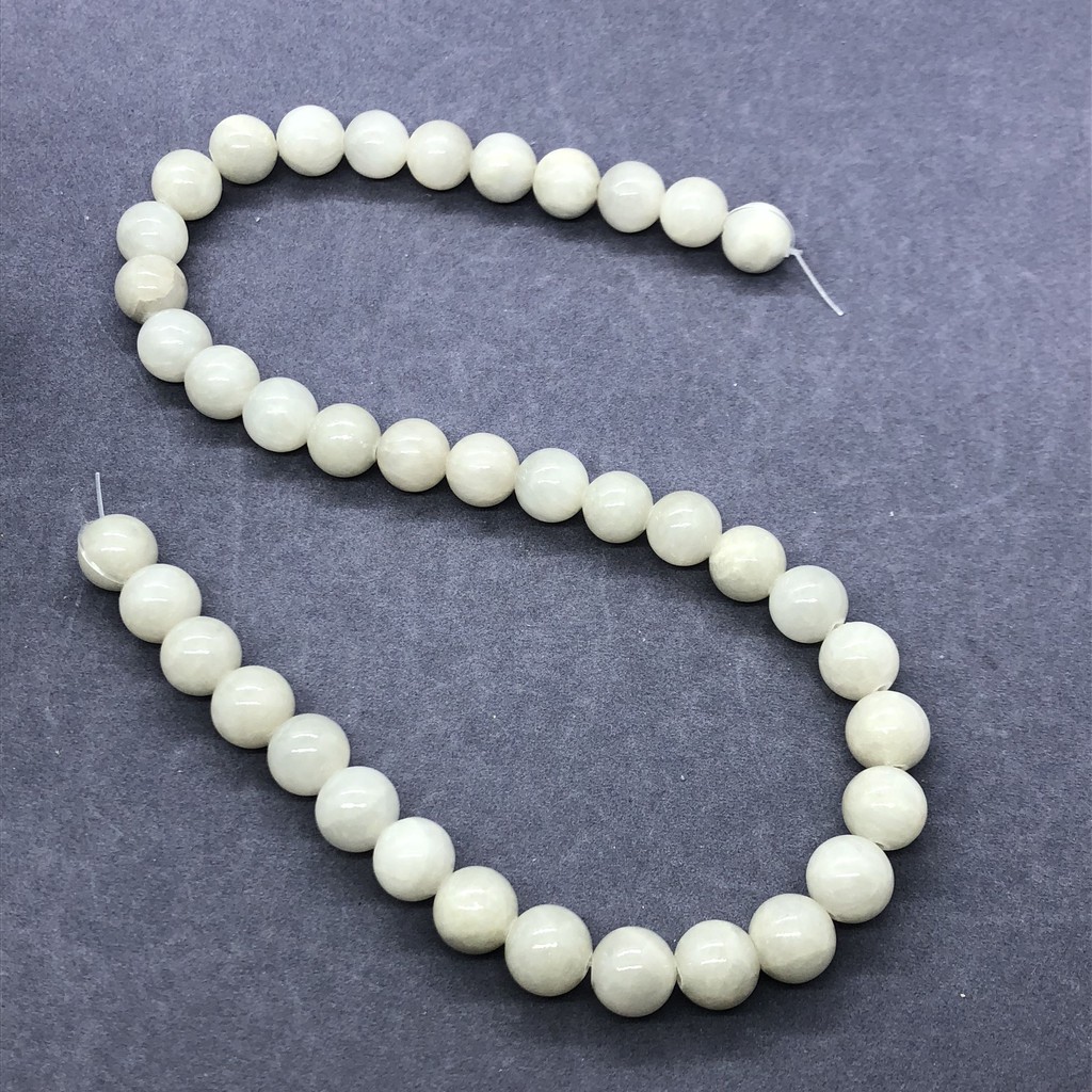 Chuỗi Hạt Đá Ngọc Bích Tròn Tự Nhiên 6-12mm Dùng Làm Vòng Tay Diy