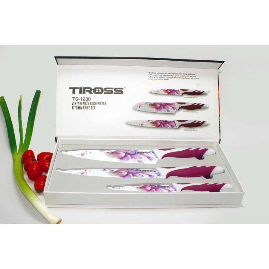 BỘ 3 DAO THÁI TIROSS TS1280