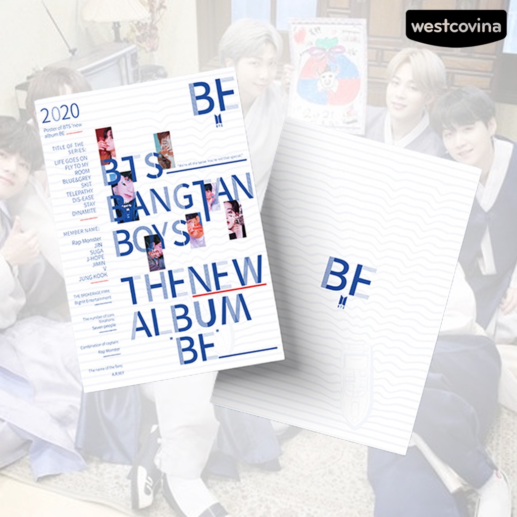 Mới Album Ảnh In Hình Nhóm Nhạc Bts