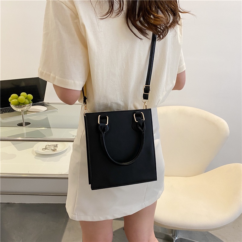 Túi Đeo Chéo Hình Vuông Nhỏ Phong Cách Nước Ngoài Thời Trang Mùa Hè 2022 Dành Cho Nữ