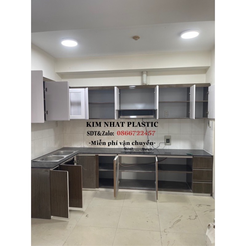 TỦ BẾP NHỰA ĐÀI LOAN CAO CẤP VINCOPLAST NHẬN ĐO TẠI NHÀ FREESHIP TPHCM | BigBuy360 - bigbuy360.vn