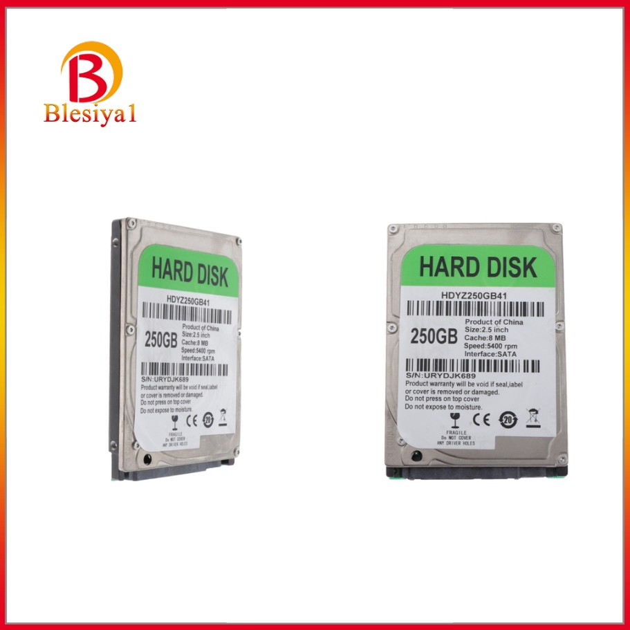 Set 2 Ổ Cứng Trong 250gb Sata Hdd 5400rpm 8m