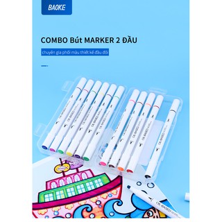 Bút Marker MP2923 ( 12 Màu )