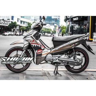 Tem Trùm Sirius Fi bạc cá mập
