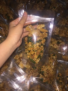 Da heo chiên tỏi muối đặc biệt