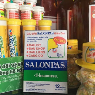 Cao dán salonpas