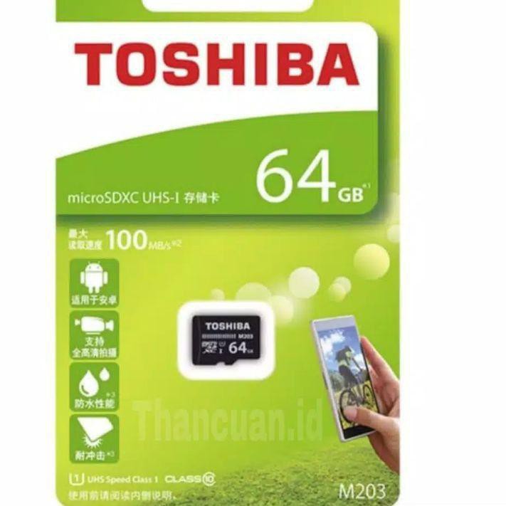 Thẻ Nhớ Toshiba 64gb Tốc Độ 100mb | BigBuy360 - bigbuy360.vn