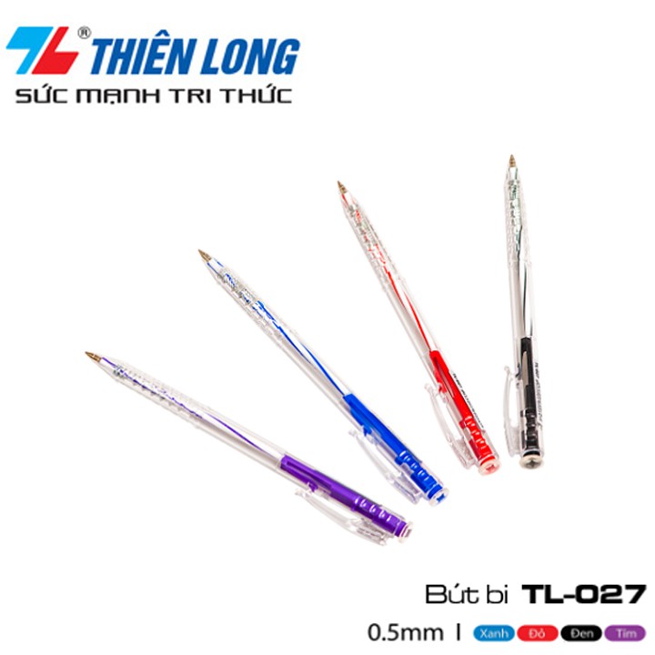 GIÁ SỈ_ BÚT BI THIÊN LONG TL-027 (LOẠI I)